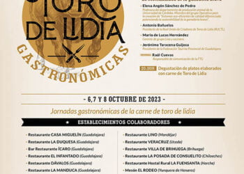 La Federación de Turismo y Hostelería de Guadalajara presenta las I Jornadas Gastronómicas de la carne de Toro de Lidia