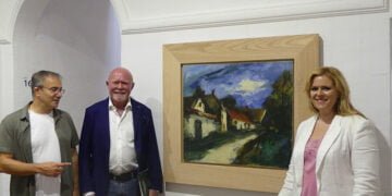 La Fundación Antonio Pérez inaugura el proyecto ‘Obra Invitada’ con ‘Calle del pueblo’ del pintor Maurice de Vlaminck