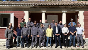 Los dos proyectos Recual del Ayuntamiento de Cuenca han permitido eliminar pintadas de colegios, baños públicos y polideportivos de la ciudad