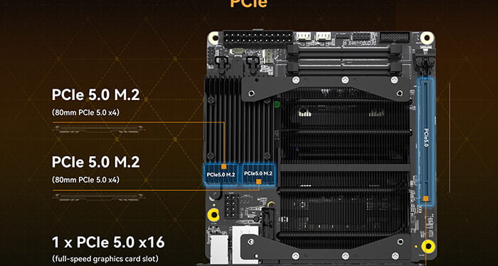 minisforum lanza una placa base modt mobile on desktop impulsada por una cpu amd ryzen 7 7745hx 1