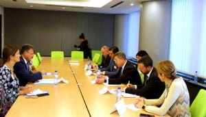 Page solicita en Bruselas la flexibilización de los fondos de solidaridad para paliar los efectos de fenómenos como la DANA