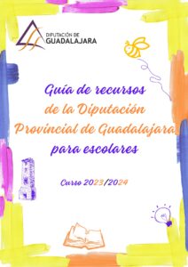 portada guia de recursos de la diputacion provincial de guadalajara para escolares curso 20232024