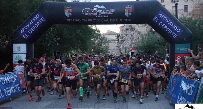 Tomás Cuartero y Alba Barambio se imponen en la Night Trail San Julián dentro del Circuito de Duatlón y Carreras por Montaña de la Diputación de Cuenca