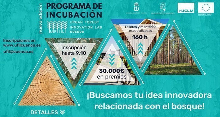 El nuevo programa de incubación de UFIL ofrece 30.000 euros en premios para proyectos innovadores de bioeconomía forestal
