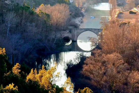 Una fotografía de Auñón, en Guadalajara, entre los “rincones favoritos” de España