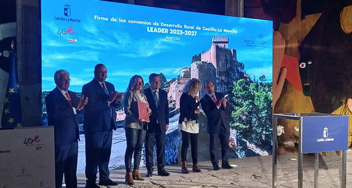 Adasur firma el convenio de asignación de fondos Leader 2023-2027 1 Adasur firma el convenio de asignación de fondos Leader 2023-2027