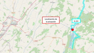 Afectaciones al tráfico en la carretera N-204 por obras de reparación del puente de Entrepeñas y sus tramos de acceso