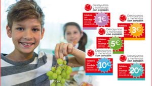 Arranca en el centro de Alcampo en Guadalajara la campaña ‘Desayunos y meriendas Con Corazón’ para niñas y niños atendidos por Cruz Roja