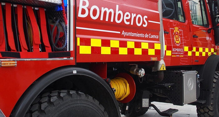 Desalojadas cerca de 25 personas por un incendio en una vivienda de la calle Río Cabriel de Cuenca 1 Bomberos Ayuntamiento de Cuenca