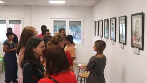 Cabanilleros al grafito en las manos de Vito Andradas