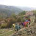 El campus de senderismo de la Diputación de Cuenca se desarrolla en medio del paisaje otoñal del “Sendero de las Dehesas”