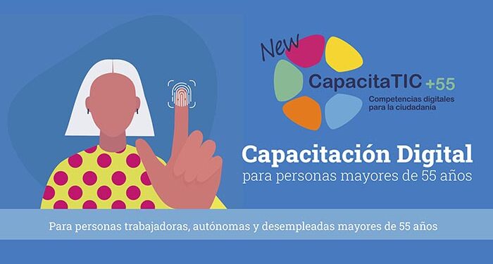 De 30 de octubre a 3 de noviembre, curso de informática básica para mayores de 55 años en la Biblioteca de Cabanillas