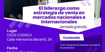 CEOE-Cepyme Cuenca invita a sus empresarios a participar en una jornada sobre liderazgo y mercados internacionales