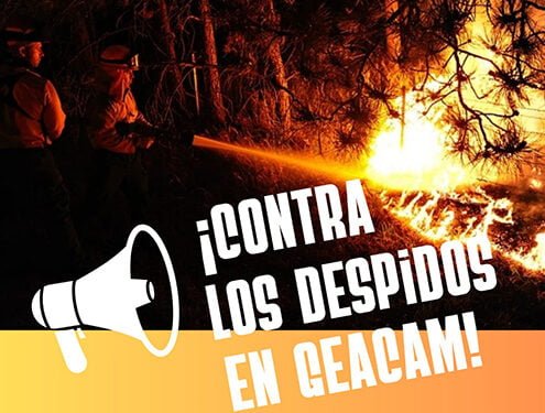 Concentración sindical unitaria en Guadalajatra contra los despidos en Geacam 1 Concentración sindical unitaria en Guadalajatra contra los despidos en Geacam