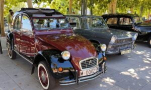 Concentración de coches clásicos en Cabanillas 