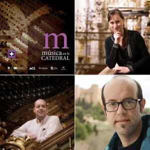 Concierto a dos órganos y dibujo en vivo en la Catedral de Cuenca