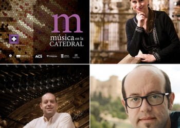 Concierto a dos órganos y dibujo en vivo en la Catedral de Cuenca