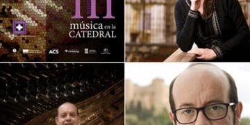 Concierto a dos órganos y dibujo en vivo en la Catedral de Cuenca
