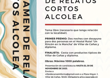 Convocado el III certamen de relatos cortos Alcolea de Villar de Cañas Convocado el III certamen de relatos cortos Alcolea de Villar de Cañas