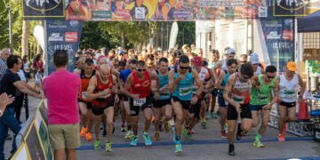 David Cano y María José Engra dominan en la carrera popular Pinos de Abdón