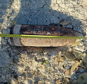 Desactivado un proyectil de la Guerra Civil localizado en Cogolludo