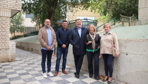 El Ayuntamiento de Cuenca finaliza las obras de reconstrucción del muro de Casablanca e inicia en breve las de remodelación de la Plaza de Santa Ana