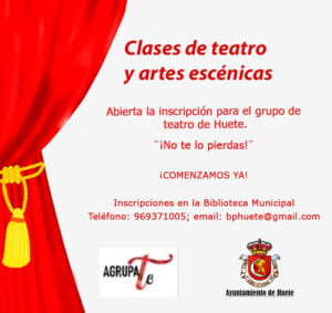 El Ayuntamiento de Huete quiere crear una  Escuela Municipal de Teatro