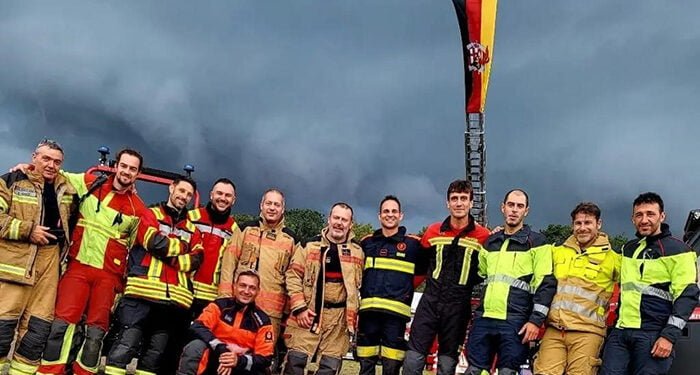 El conquense Rodrigo Martínez ha sido uno de los 18 bomberos españoles que han participado en los rescueDAYS
