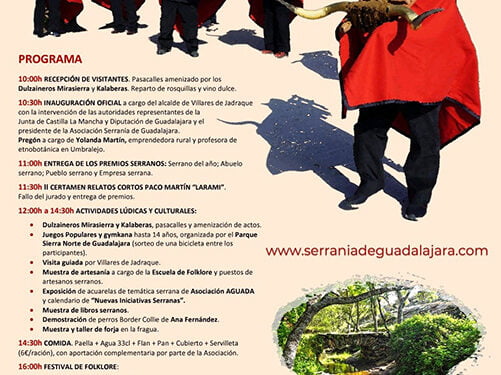 El Día de la Sierra se celebrará el próximo 14 de octubre en Villares de Jadraque