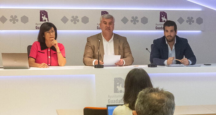 El equipo de Gobierno del Ayuntamiento de Guadalajara anuncia la congelación de tasas e impuestos en 2024
