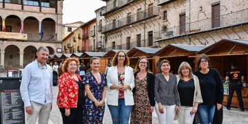 El Gobierno regional apoya los actos del Día Internacional de las Mujeres Rurales, que arrancan con la inauguración de la Feria de las Emprendedoras en Sigüenza