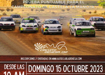 El III Autocross del circuito La Dehesa de Alcolea del Pinar tendrá lugar el próximo 15 de octubre