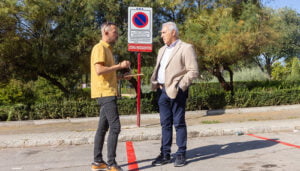 El parking de la calle Alvar Fáñez de Minaya habilita 18 plazas para residentes durante las obras en esa misma calle