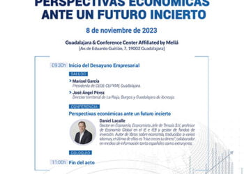 El prestigioso economista Daniel Lacalle será el protagonista de un nuevo desayuno con empresarios de CEOE-Cepyme Guadalajara