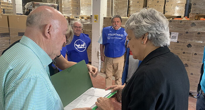 El Programa de Ayuda Alimentaria distribuye alimentos básicos a cerca de 10.000 beneficiarios en Cuenca