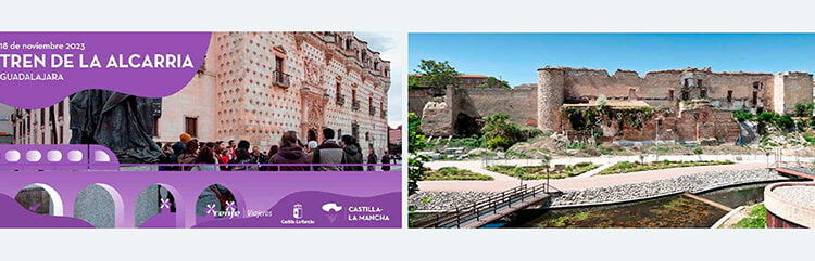 El Tren de la Alcarria entre Madrid y Guadalajara, nueva experiencia turística que pone en marcha Renfe