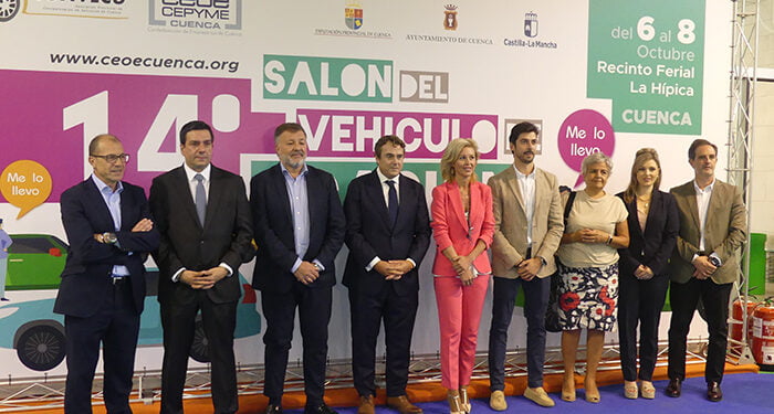 El XIV Salón del Vehículo de Ocasión de Cuenca abre con una gran variedad de vehículos en el recinto ferial de La Hípica