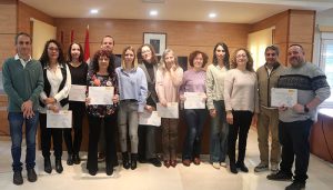 Emotivo acto de clausura del taller de empleo del Programa Recual 2023 en Cabanillas
