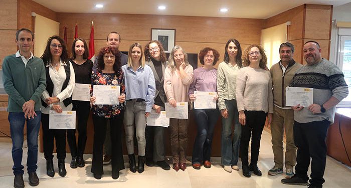 Emotivo acto de clausura del taller de empleo del Programa Recual 2023 en Cabanillas