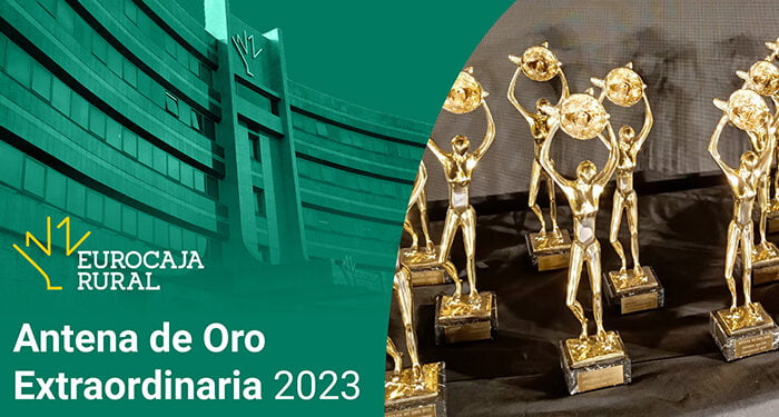Eurocaja Rural, galardonada con la 'Antena de Oro' de la Federación de Asociaciones de Radio y Televisión de España