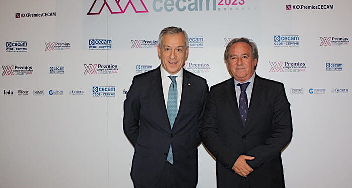 Eurocaja Rural, junto a los empresarios en los XX Premios CECAM