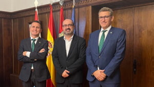 Eurocaja Rural transmite al alcalde de Ponferrada su implicación y compromiso con el territorio