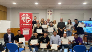 Finaliza el Curso de Instalación y Mantenimiento de Placas Fotovoltaicas impartido por Cáritas de Cuenca con la colaboración de la Fundación Endesa