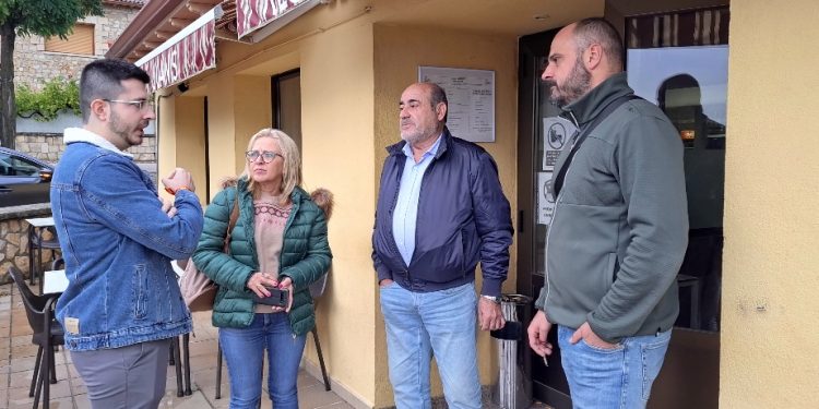 El Grupo Popular en Diputación recoge las demandas de los alcaldes de Torremocha del Campo, Sotodosos y Hortezuela de Océn