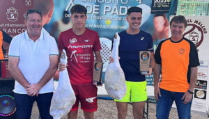 Gabriel Novalbos y David Meléndez se hacen con la victoria en el II Torneo de Pádel Noble Ciudad de Tarancón
