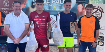 Gabriel Novalbos y David Meléndez se hacen con la victoria en el II Torneo de Pádel Noble Ciudad de Tarancón