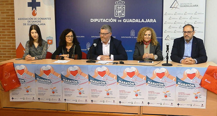 Guadalajara celebra este martes una nueva edición del Maratón de Donación de Sangre con el objetivo de superar las 200 donaciones