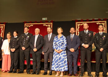 Guarinos elogia la profesionalidad de la Policía Local en la festividad de los Ángeles Custodios
