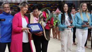 Homenaje a Maite Nadal en el XI Trofeo de gimnasia rítmica que lleva su nombre