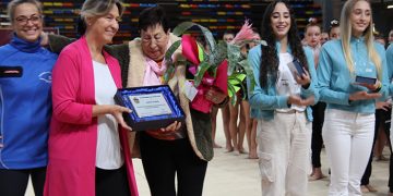 Homenaje a Maite Nadal en el XI Trofeo de gimnasia rítmica que lleva su nombre